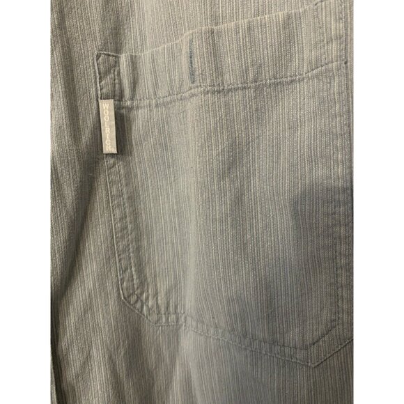 Woolrich Shirt Men’s Sz L Blue Short Sleeve - Picture 2 of 5